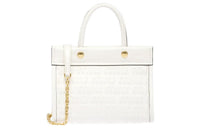 MIU MIU Leather One Shoulder Handbags Women's White