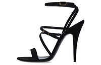 SAINT LAURENT One-Strap Sandals 11cm Women's Black