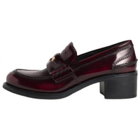 MIU MIU New Year Collection Loafers 5cm Women's Dark Red