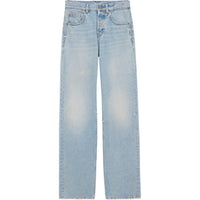 SAINT LAURENT Mid Straight Baggy Jeans