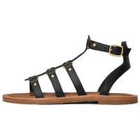 CELINE Lympia Roman Sandals Women's Black