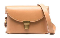 SAINT LAURENT Smooth Cow Leather Box Bag, Shoulder Bag, Crossbody Bag Women's Brown