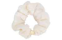 CELINE Viscose Hair Tie Women's White