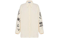 PRADA Shirts Women's Beige Yellow