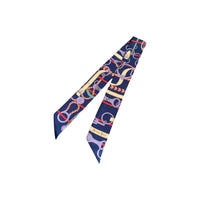HERMES - Silk Scarves Women's Blue
