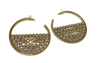 CHANEL Earrings Women's Gold
