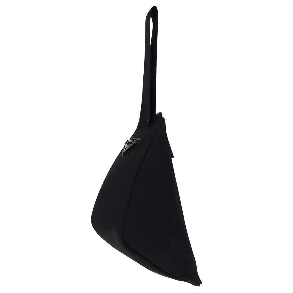 PRADA 100% Cotton Clutch Regular Unisex Black