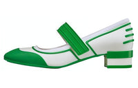 DIOR Mary Jane Shoes Women's White Green