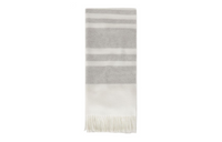 Loro Piana Knit Scarves Women's White/Gray