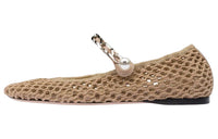 MIU MIU Casual Single Shoes Women's Light Brown