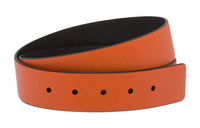 PRADA Saffiano Leather Belts Men Papaya