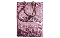 CHANEL Metal Handbag Shoulder Bag Women's Dark Pink
