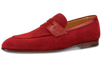 LOUIS VUITTON Saint-Georges Casual Shoes Men's Red