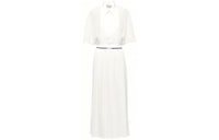 MIU MIU SS23 Short-Sleeved Dresses Women's White