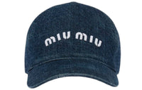 MIU MIU Baseball Caps Unisex Blue