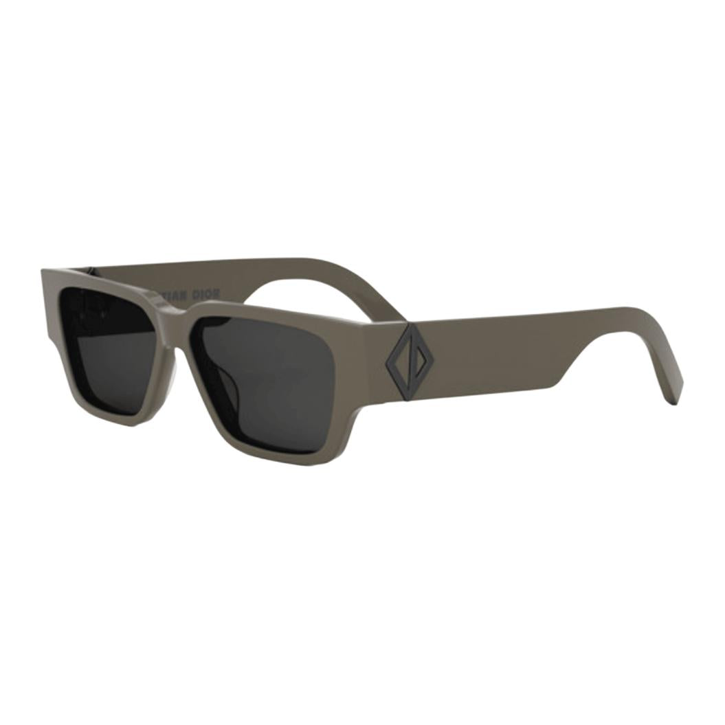 DIOR Acetate Rectangular Sunglasses Men's Gray