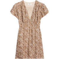 CELINE SS24 Short Sleeved Dress Women's Multicolor
