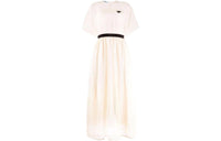 PRADA Short Sleeved Dress Women's White