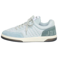CHANEL Low Top Stylish Skateboarding Shoes Women's Blue