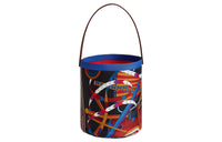 HERMES Silk Handbag Women's Multicolor