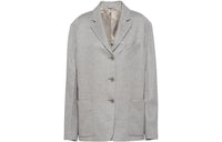 PRADA SS23 Business Suit Coat Women's Gray