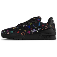 Takashi Murakami x LOUIS VUITTON Trainer Low-Top Skateboard Shoes Women's Black