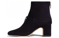 Loro Piana Maxi Charms Ankle Boots 5.5cm Women's Marine Blue