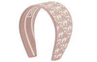 DIOR OBLIQUE Cotton Hair Bands Women's