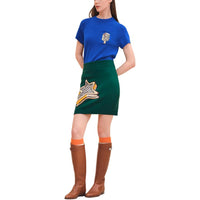 HERMES SS24 Casual Short Skirts Women's Green