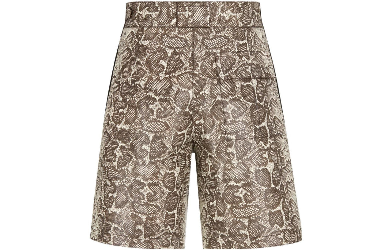 Travis Scott X DIOR Cargo Shorts Men Beige