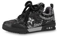 LOUIS VUITTON Skate Trainer Black Swarovski Monogran
