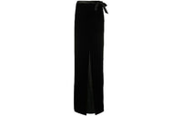 SAINT LAURENT Casual Long Skirts Women's Black