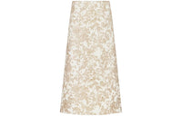 DIOR FW23 Casual Long Skirts Women's White