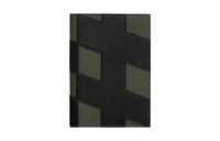 HERMES Evercalf With Epsom Calfskin Passport Holder Women's Black/Bronze Green