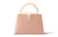 LOUIS VUITTON Capucines Taurillon Leather Capusin Shoulder Crossbody Handbag Small Size Women's Pink