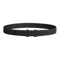 HERMES Calfskin, Metal, Stainless Steel, Rubber Leather Belts Men's Black Width 3.2CM