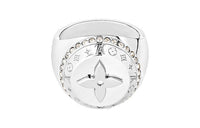LOUIS VUITTON Rings Unisex Silver