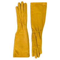 MIU MIU Leather Other Gloves Women's Yellow