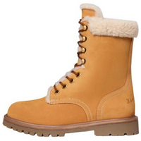 CELINE Kurt Short Snow Boots Men's Light Umber