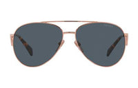PRADA Metal Aviator Sunglasses Women's Gold