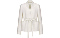DIOR Palto Cropped Coats Women's White