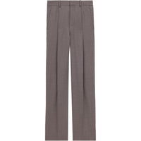 SAINT LAURENT High Waist Twill Pants