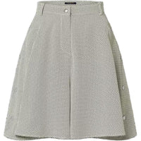 LOUIS VUITTON Casual Short Skirts Women's Gray