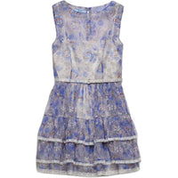 PRADA Floral print Chiffon Minidress