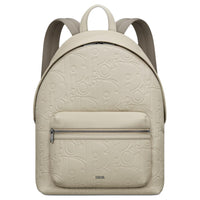 DIOR Grained Calfskin Backpack Men's Beige