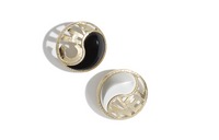 CHANEL Earrings Women's Gold