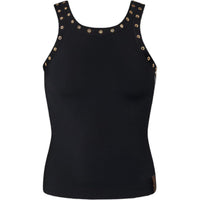LOUIS VUITTON Eyelet Trim Tank Top