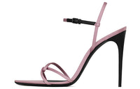 SAINT LAURENT Clara One-Strap Sandals 11cm Women's Pink