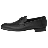 HERMES Paris Loafers Men's Black