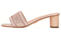 DIOR Dway Abrasion-Resistant Slide Slippers Women's Gold